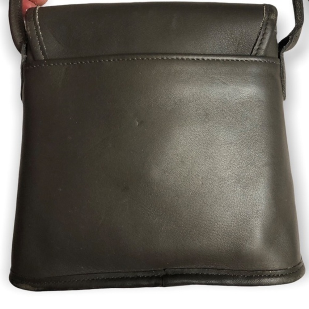 Coach vintage gray leather tango crossbody bag 9049 Costa Rica - Picture 2 of 16
